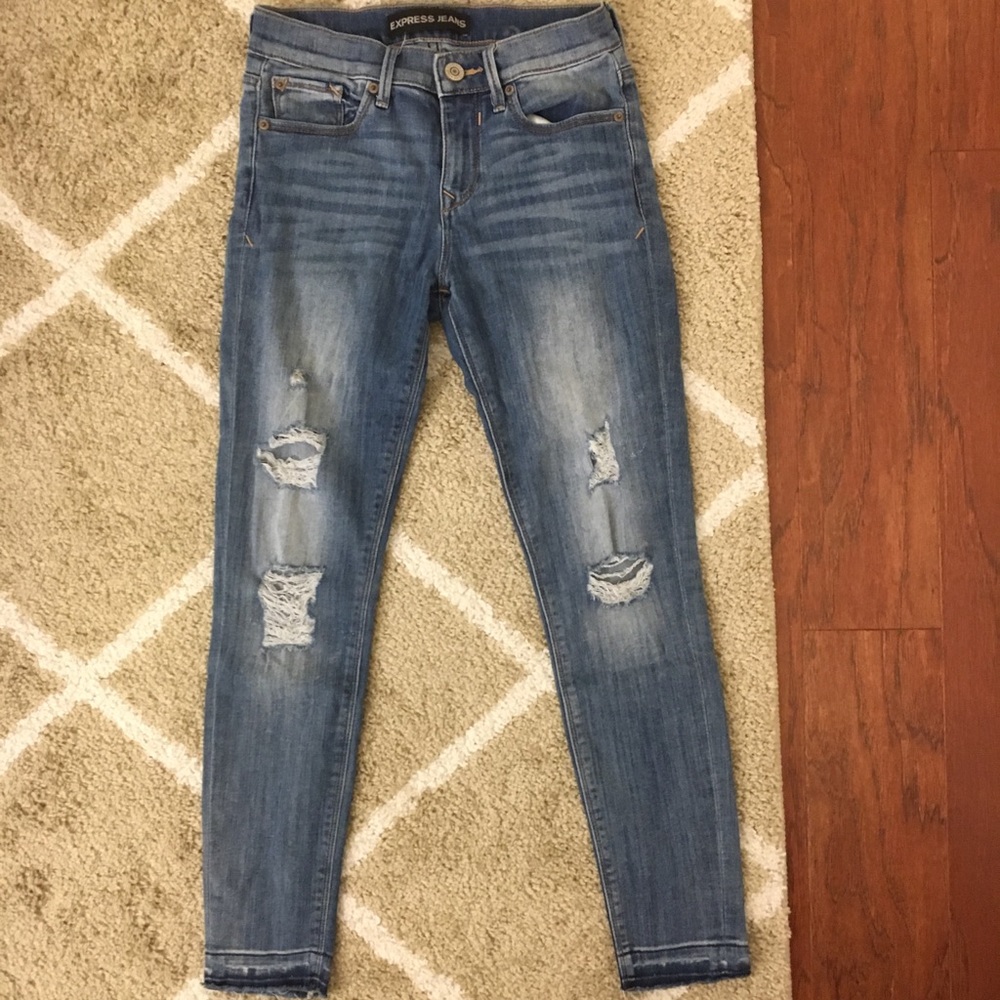 Express Ripped Jeans